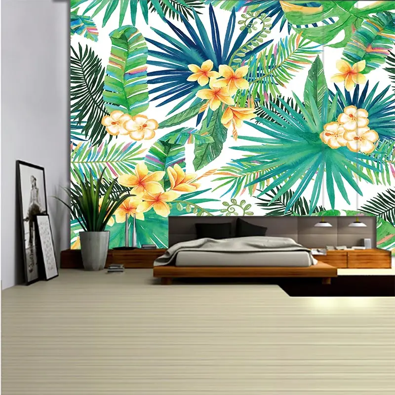 Цветочное и искусственное украшение для стен Декор дома спальни 2024 птиц