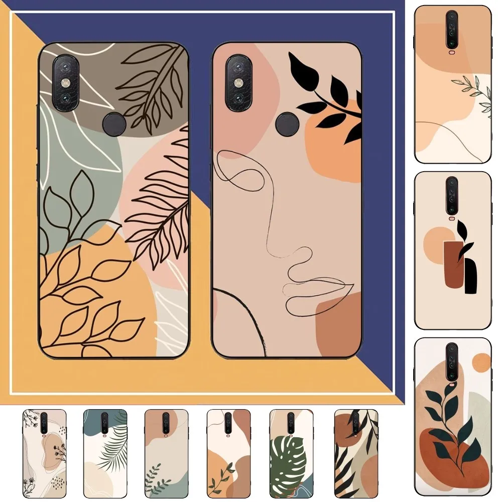 

Abstract Plants Phone Case For Redmi Note 4 X 5 A 6 7 8 Pro T 9 Pro 9S 10 Pro 11 Pro 11S 11Epro PocoM3pro