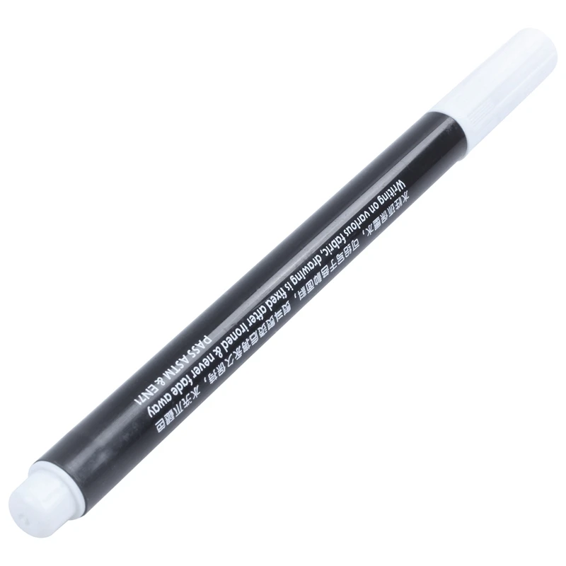 2 Pcs Fabric Marker Pens Permanent Colors For DIY Textile Clothes T-Shirt Shoes Blue &amp White |