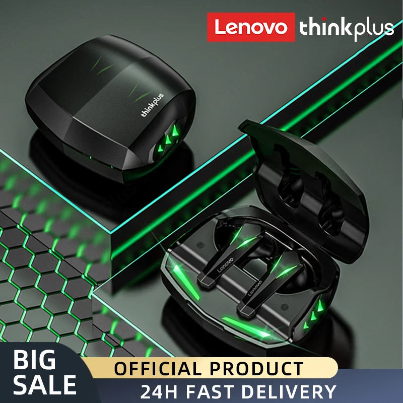 

Беспроводные bluetooth-наушники Lenovo GM1 с микрофоном и низкой задержкой