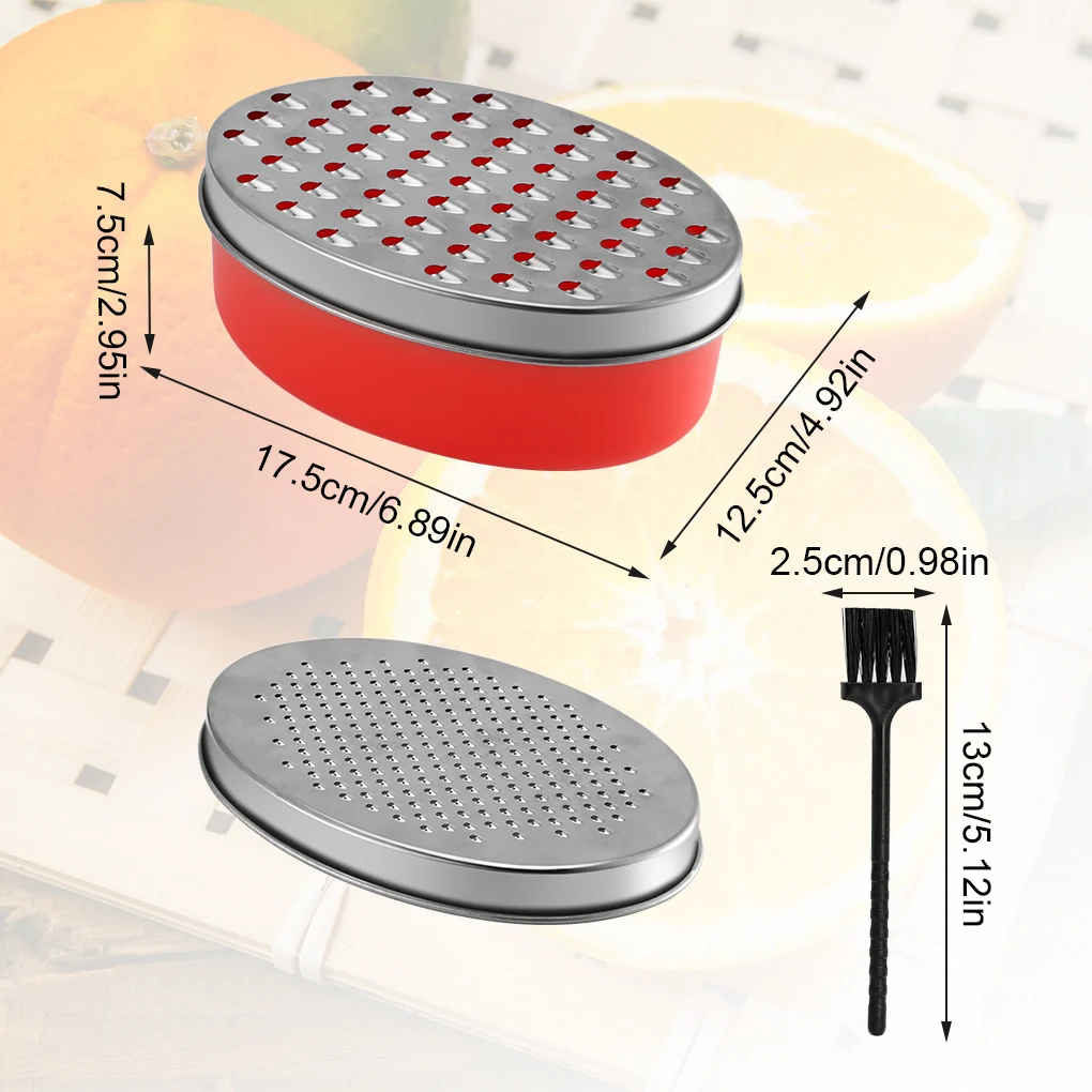 

Cheese Graters Compact Size Vegetable Grinder Grinding Tool Metal Zester