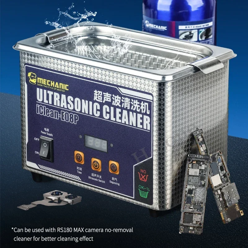 Ультразвуковой очиститель MECHANIC 0 8 л IClean E08P 50 Вт