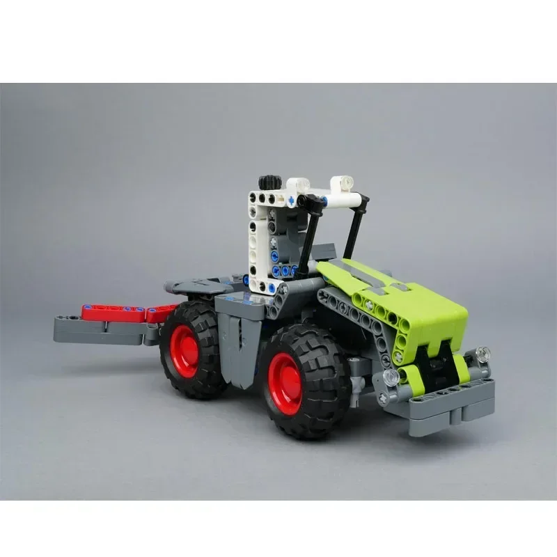 MOC-60060Низкий погрузчик сборка прицепа сращивание строительных блоков модель 400