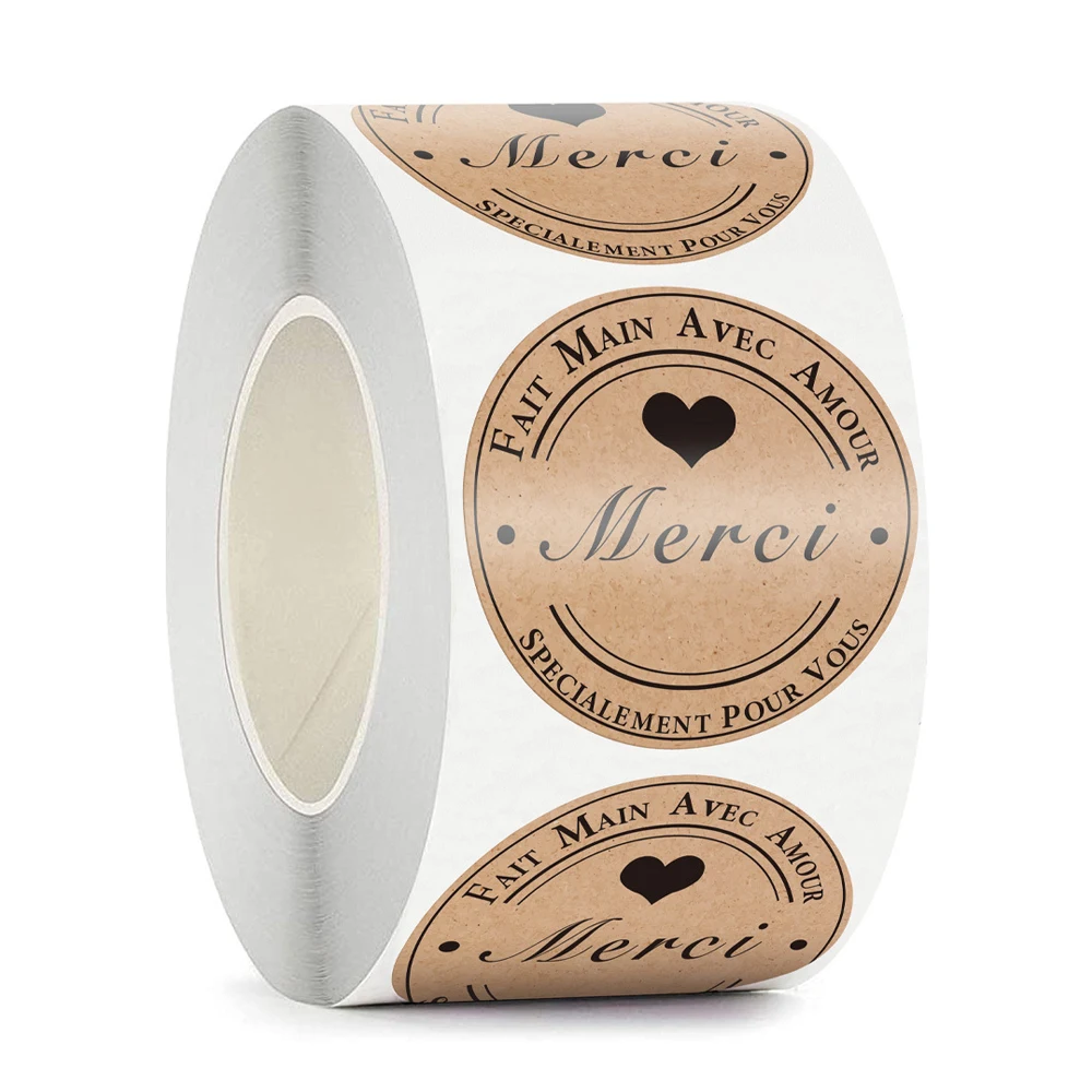 100-500 шт. многофункциональные наклейки из крафт-бумаги | Дом и сад