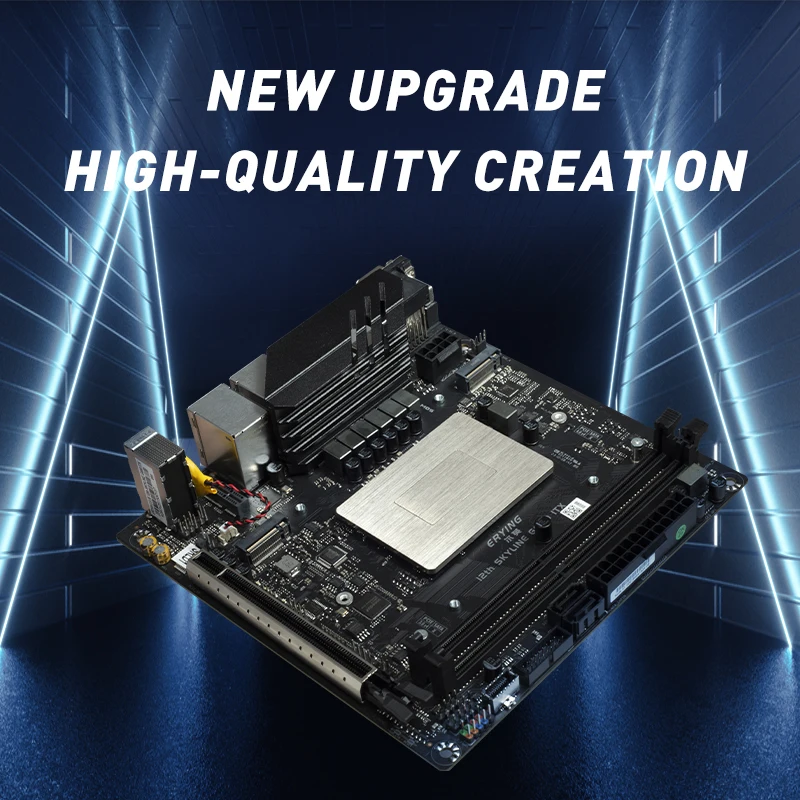 

ERYING игровая материнская плата для ПК с встроенным процессором Core i7 12700H i7-12700H(NO ES) или i7 12650H или i5 12500H Mini-ITX системная плата