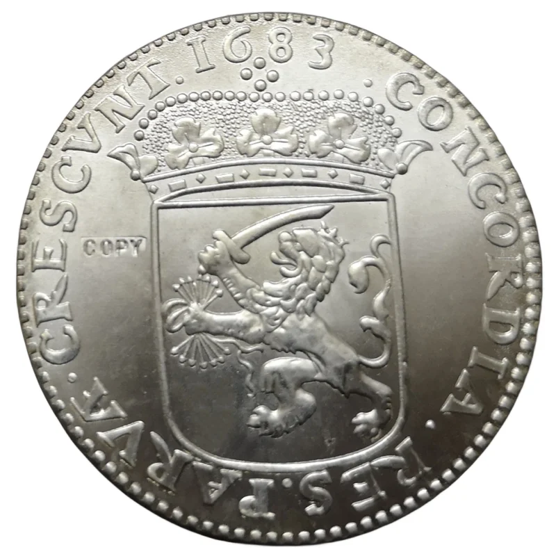 

Серебряная копия монеты Голландской республики 1683 года