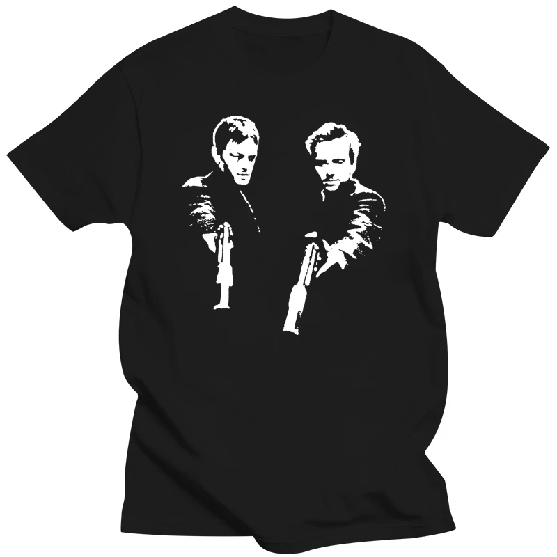 Мужская Черная молитвенная футболка Boondock Сэйнтс новинка весна-лето