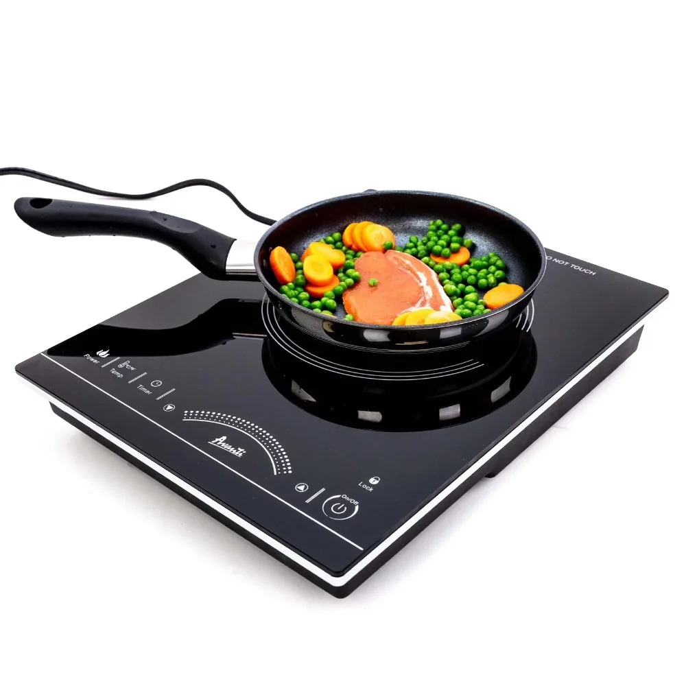 

800 Watt 1 Burner Portable Induction Cooktop Black Electric Stoves Induction Cooker Free Shipping Stove Kitchen Appliances Home