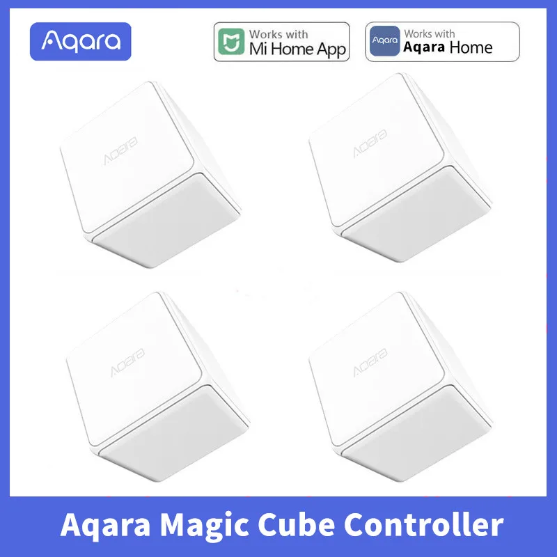 

Aqara Magic Cube Controller Zigbee Version Controlled by Six Actions For Smart Home Device work with mijia home app