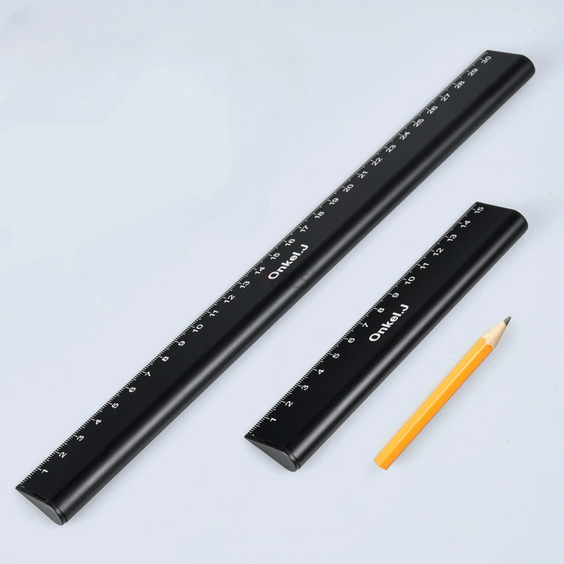 Линейка в виде капель воды 15/30 см из алюминиевого сплава