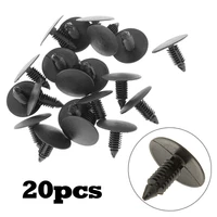 20 pcs car fender liner retainer clips black nylon clips push pin fastener interior accessories for jeep grand cherokee