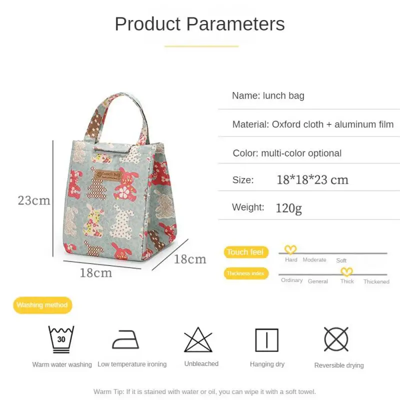 Модные Изолированные сумки для ланча мужчин и женщин Ланч-бокс завтрака