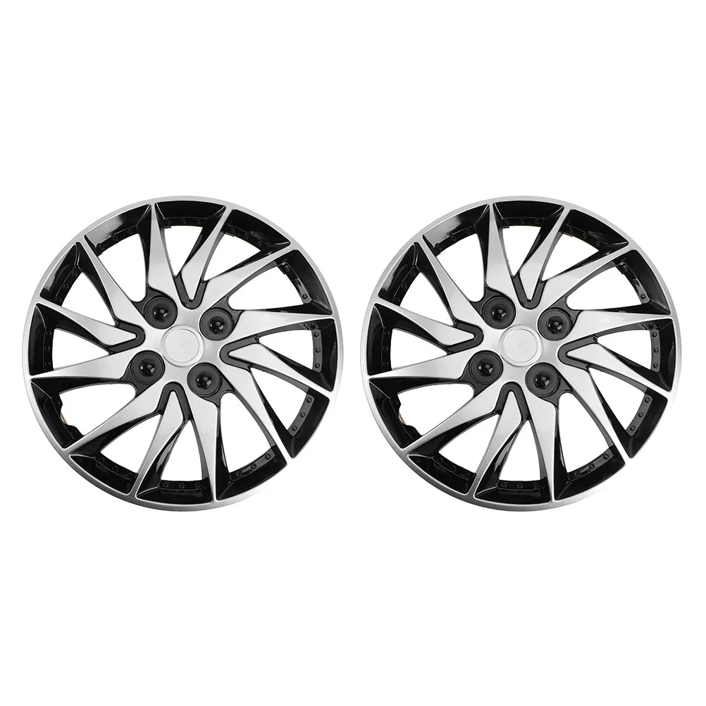 

2pcs Car Wheel Case Hubcap 14 inch Car Hub Auto Refit Caps Accessories