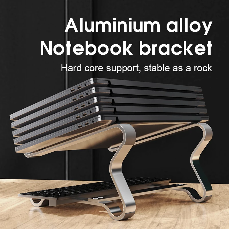 

Металлическая Алюминиевая Подставка для ноутбука M03, эргономичный охлаждающий переходник для ноутбука, съемный Прочный кронштейн для план...