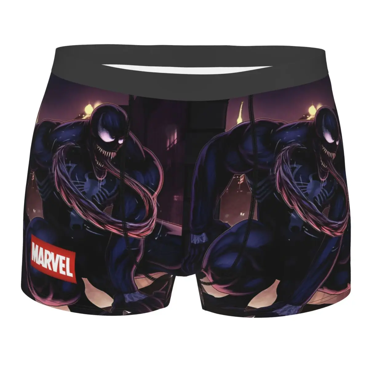 Трусы-боксеры мужские из хлопка с принтом