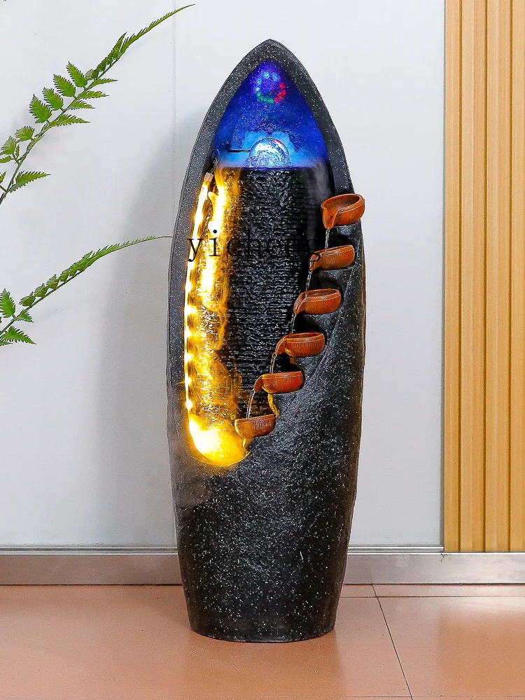 Zf мяч Fengshui водный фонтан ландшафт счастливое яйцо украшения для пола