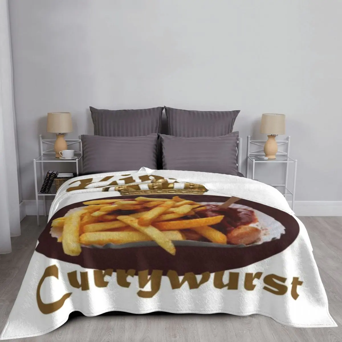 Ультрамягкое Флисовое одеяло King Of текурst