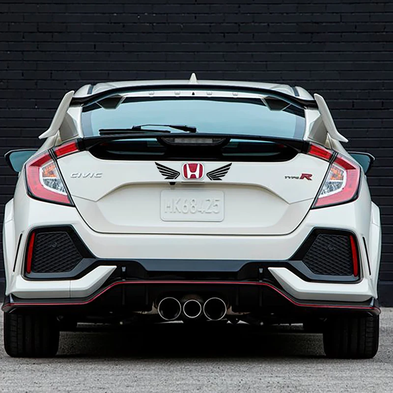 Наклейка в виде крыла мотоцикла маленького города забавные автомобильные