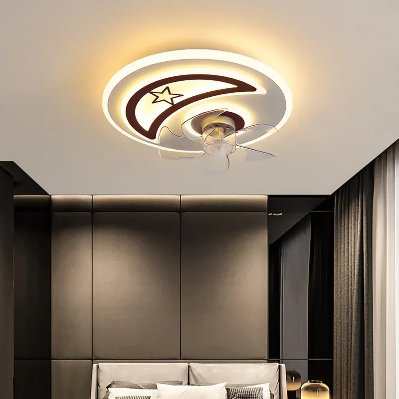 Новинка 2024 ультратонкий потолочный вентилятор светильник домашний