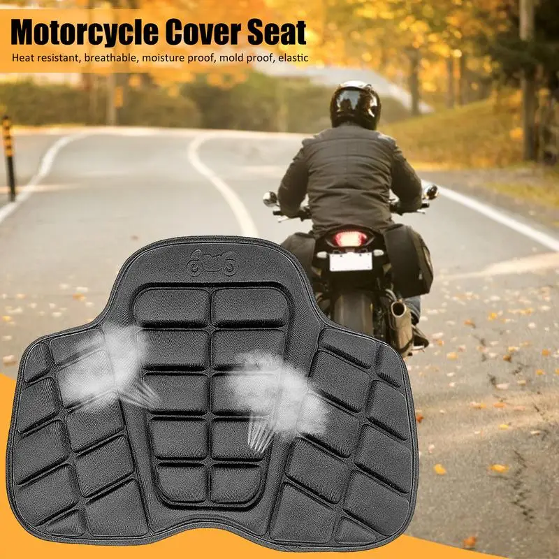 

Motorbike Air Pad Seat Cushion Cover Universal Bike Pressure Relief Seat Cushion Cover Motorcycle Comfort Seat Cushion Cover