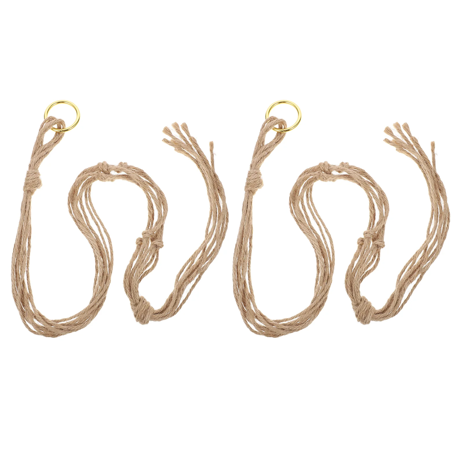 

2 Pcs Macrame Hanger Hanging Basket Flowerpot Hanging Basket Net