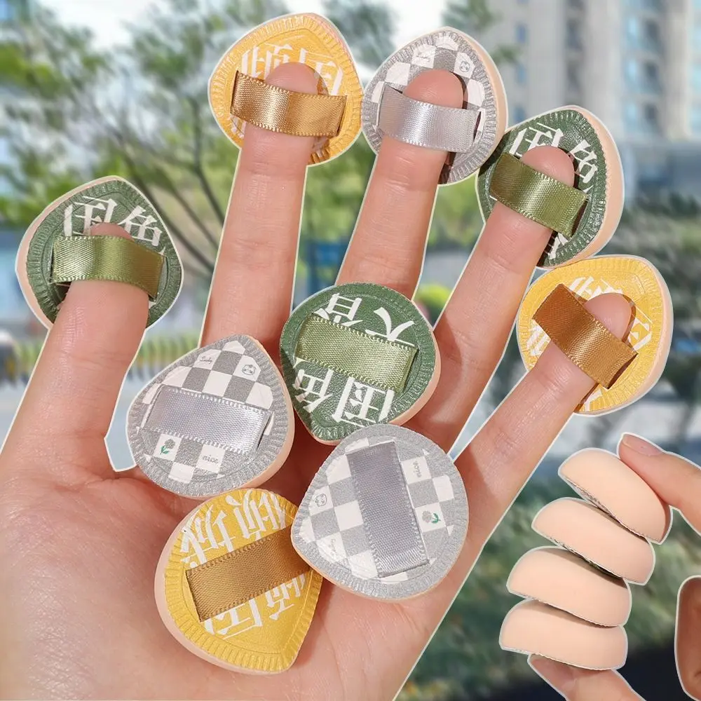 1/10 шт. профессиональные мини-пуховки для пальцев приятные кожи зефирные пуховки