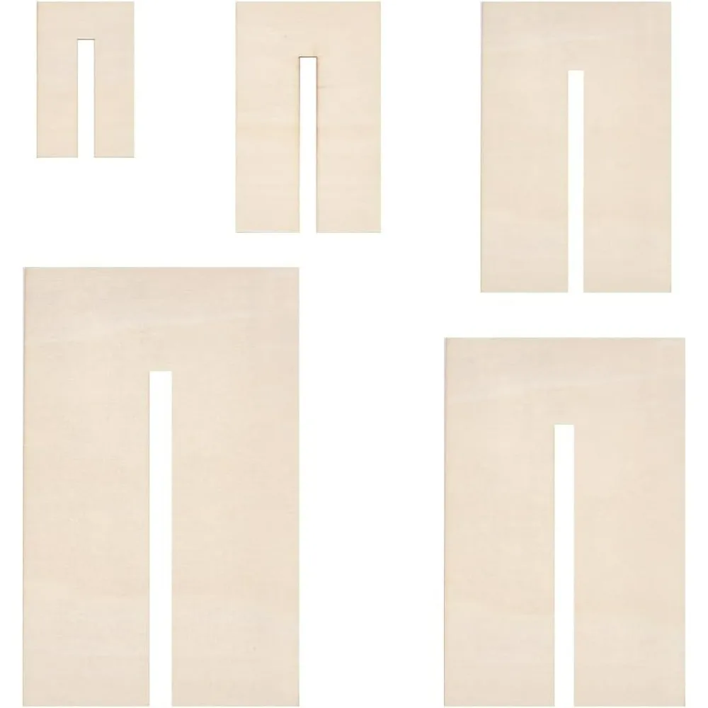 5 шт. шаблоны для изготовления бантов деревянные доски галстуков-бабочек швейный