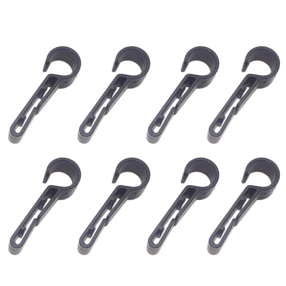 

8 Pcs Safety Belt Retainer Seat Belt Buckle Holder Hard Hat Headlamp Safety Belt Headlamp Clips Hard Hats Hard Hat Light Clip