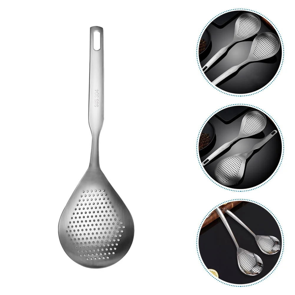 

Household Home Cooking Reusable Reusable Straining Basket Basket Colander Spoon for Kitchen Home Noodle Restaurant