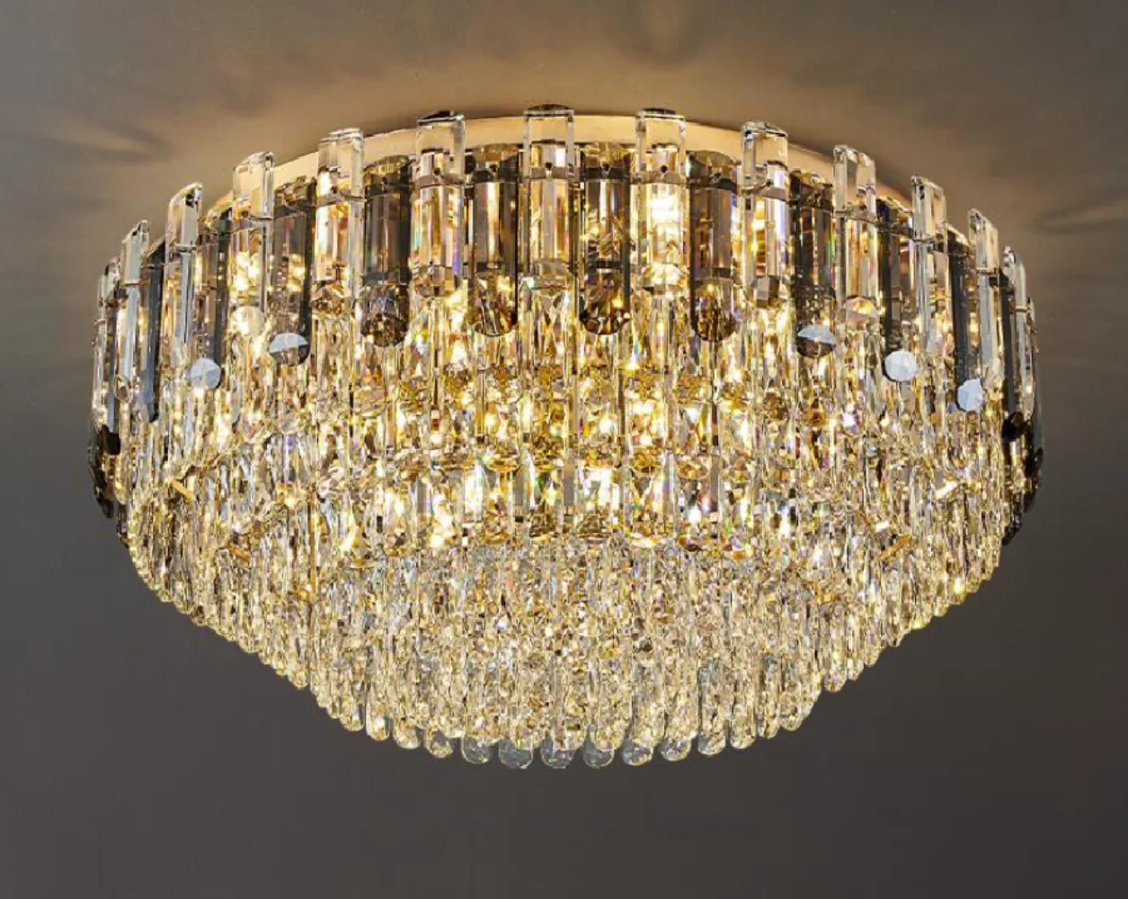 

Фонарь потолочный со стразами для гостиной, роскошный современный декоративный фонарь в скандинавском стиле для столовой