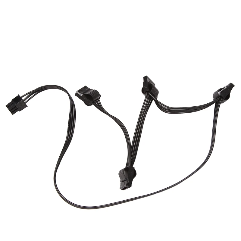 

IDE 4Pin Modular Power Supply Cable for Corsair RM1000X RM550X 650X 750X 850X 6Pin to 4 IDE Cable