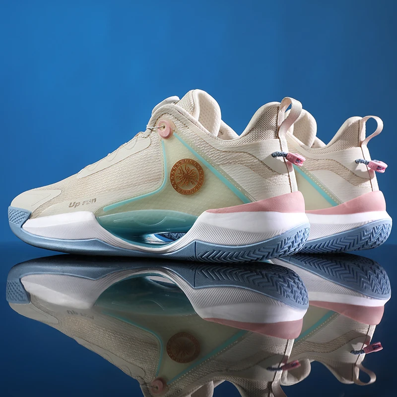 QQ-2165 Professional Mens Basketball Sneakers Elastic Band Non-Slip Training Sports Shoes Wearable ForMotion Basketball Shoes