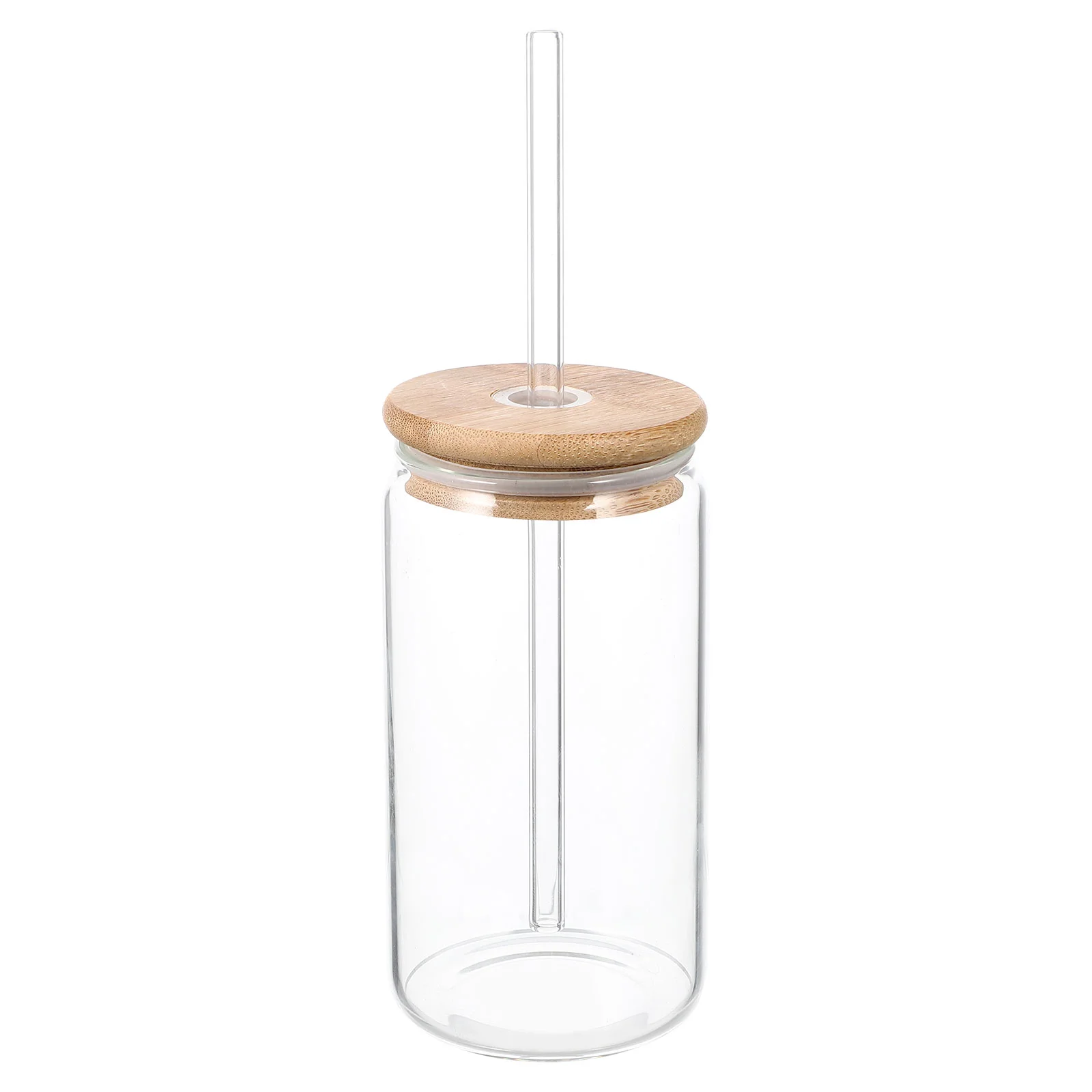 

Cup Glass Cups Jar Mason Coffee Smoothie Drinking Tea Water Beveragebottle Mug Glasseslids Straw Party Reusable Bubble Wide Cold