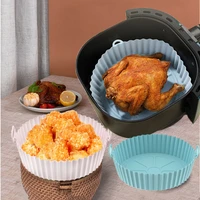 air fryers oven baking tray fried chicken basket mat airfryer silicone pot round replacemen grill pan accessories