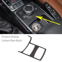 for mercedes benz g class w463 2012 2018 real carbon fiber car gear shift mode button panel frame interior retrofit accessories