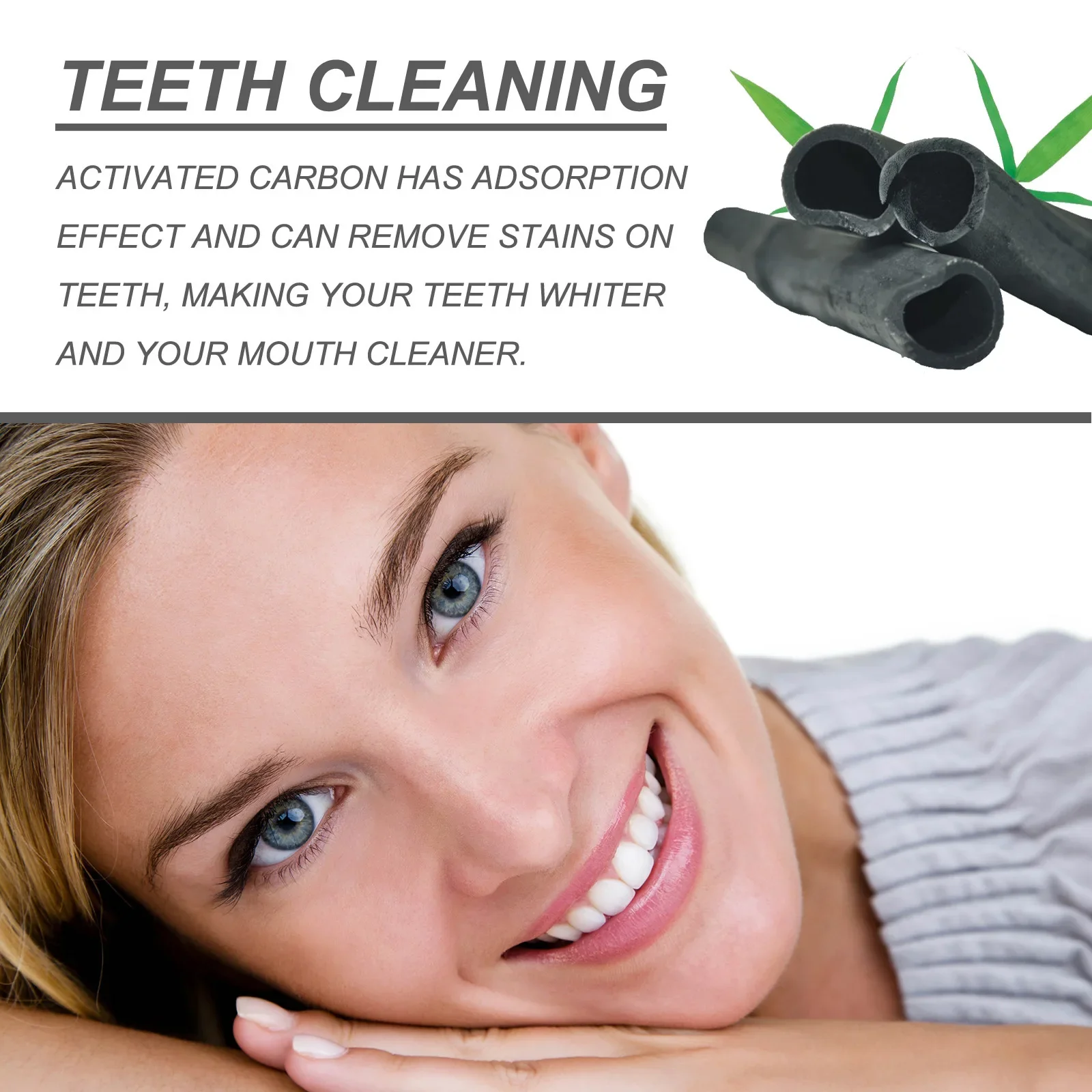 Порошок для отбеливания зубов осветляющий желтые зубы удаление пятен налета