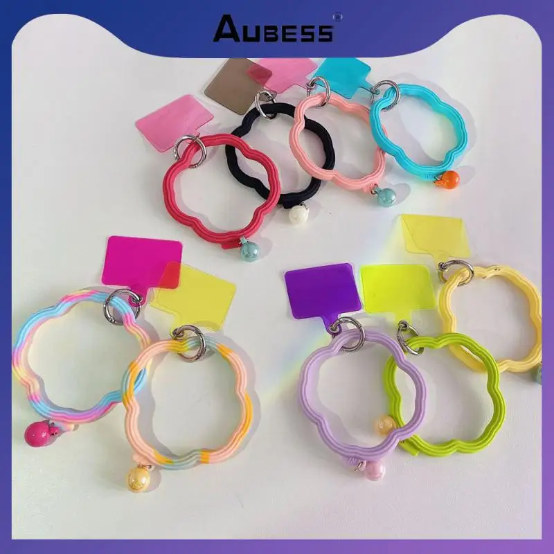 

Silicone Durable Universal Hanging Ring Anti-wrinkle Mobile Phone Hanging Ring Portable Cell Phone Hanging Cord Strap 9cm