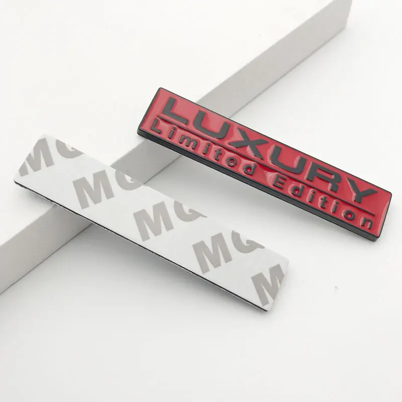 New 3D Metal Sticker Luxury Limited Edition Universal Car Stickers Body Emblem Badge Decals For Audi BMW Mercedes SEAT |