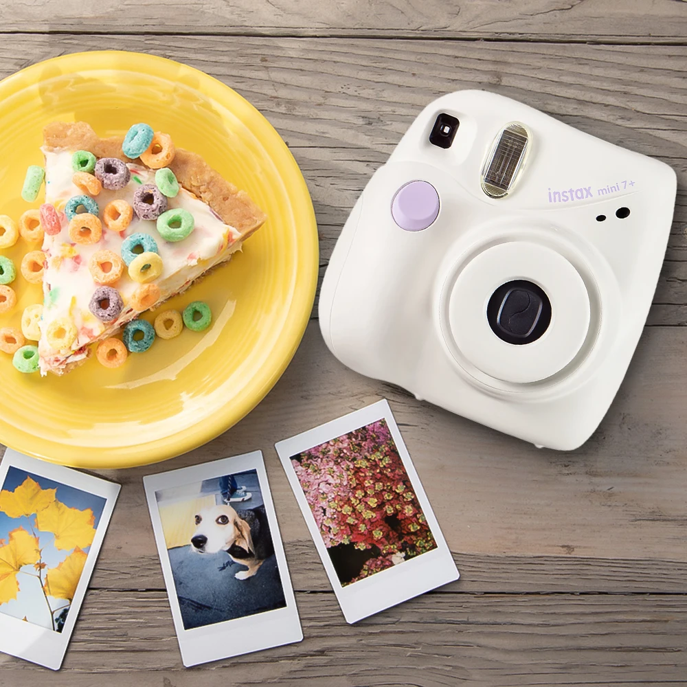 Фотокамера моментальной печати Fujifilm Instax Mini 7 + ремень на запястье с