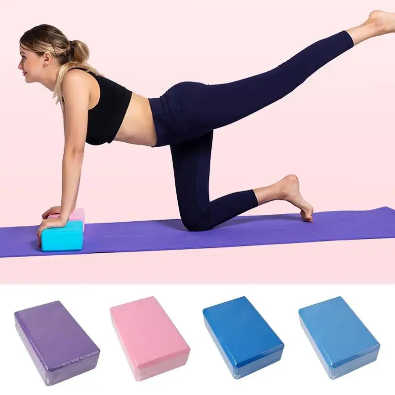 

EVA Gym Blocks Foam Brick Training Exercise Fitness Set Tool Yoga Bolster Pillow Cushion Stretching Body Shaping Yoga Blocks