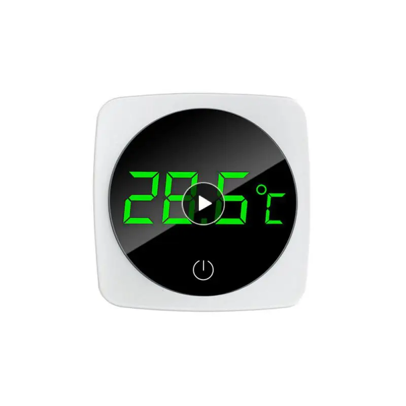 

Environmental Protection Material Thermometer Big Font Fish Tank Outer Cylinder Design Externally Attached Small Stature Mini