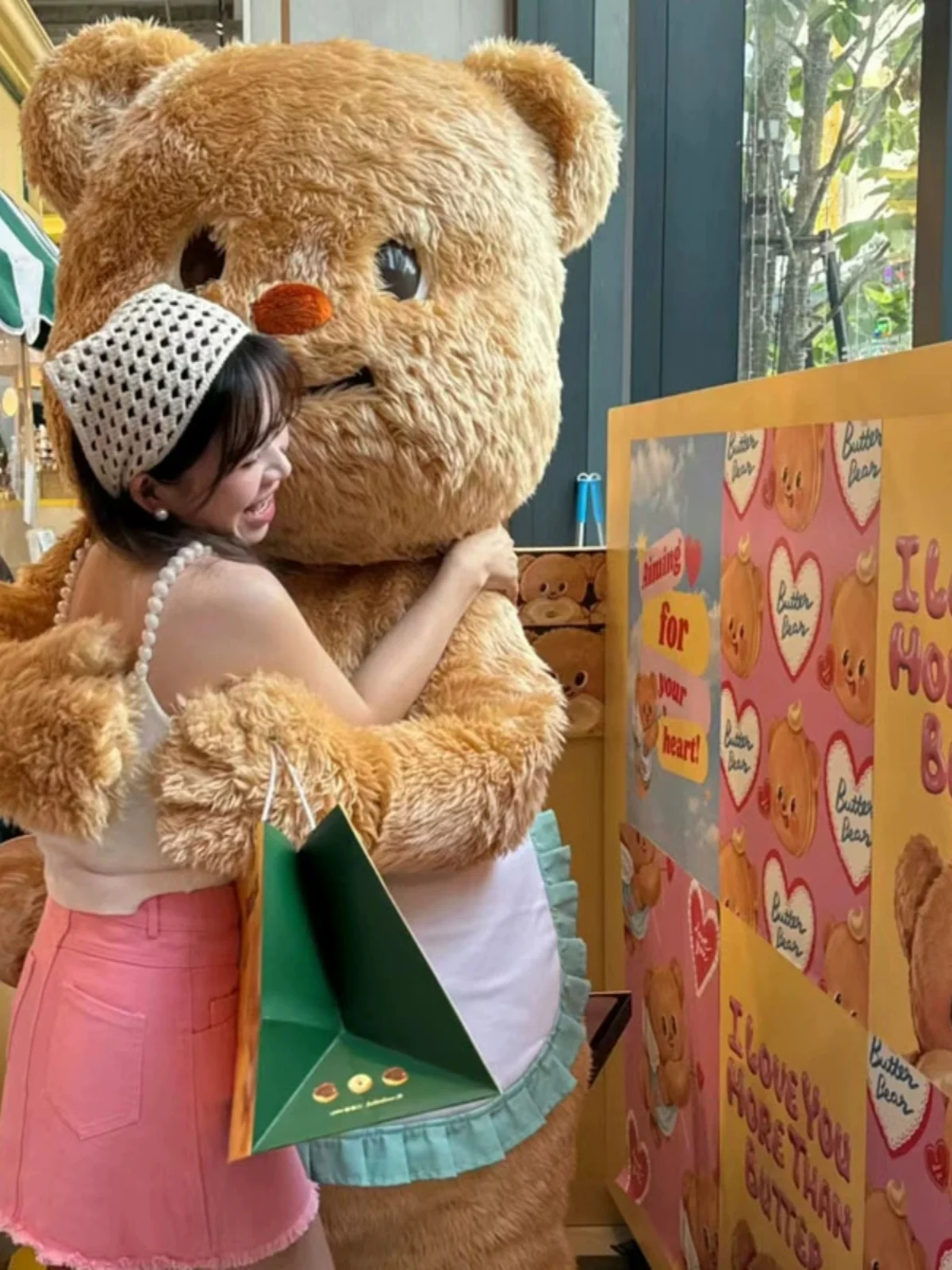 Новый костюм талисмана бабочки пекарня танцевальный медведь карнавальный