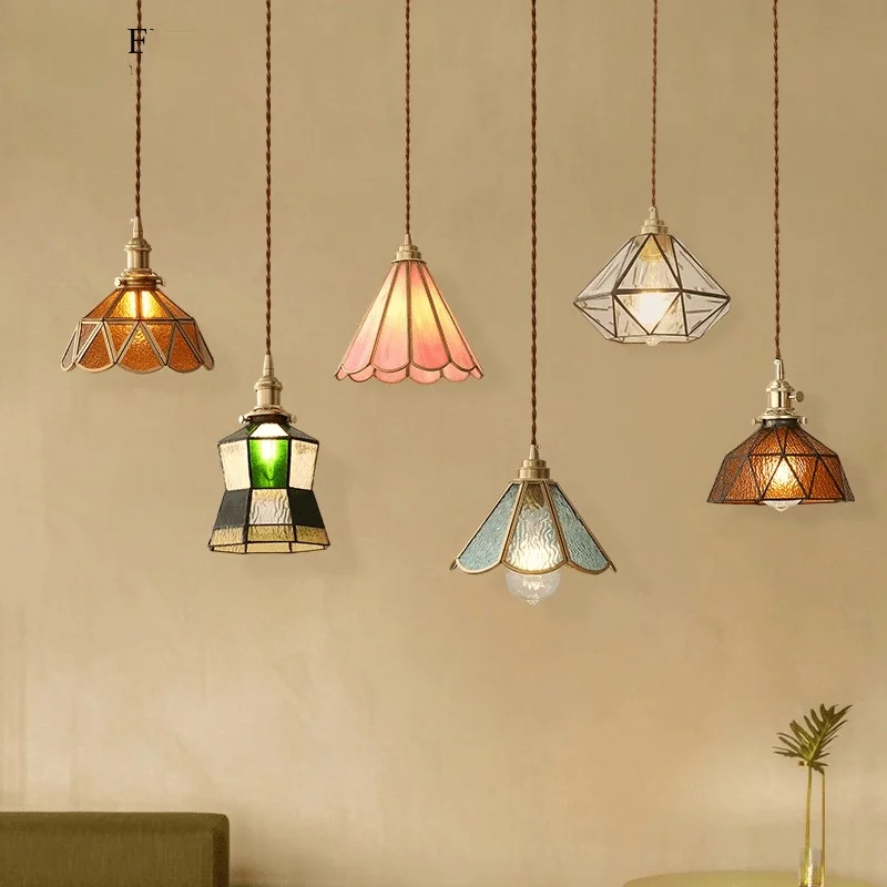 

Латунная подвесная люстра, потолочная лампа в скандинавском стиле, дизайнерский Домашний Светильник, Роскошный кухонный современный свето...