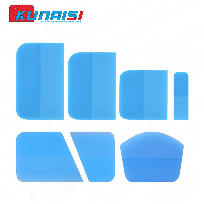 

Автомобильный набор скребков PPF 7 в 1, резиновый скребок из ТПУ с защитой от царапин для виниловой пленки, скребок с лезвием для воды, инструменты для тонировки окон