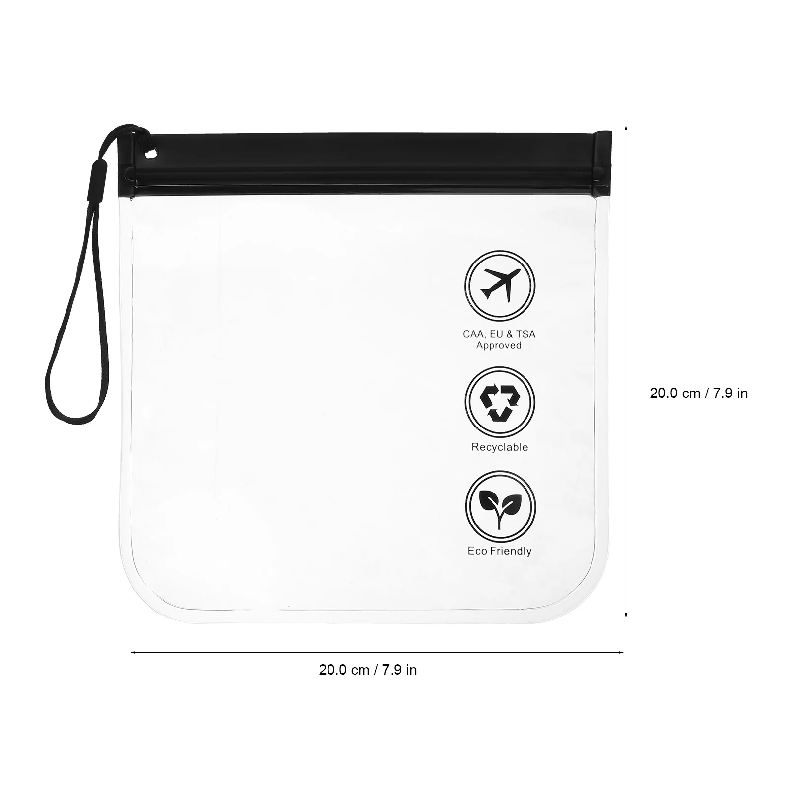 Сумка Аэропорт Жидкость Сумки Защитные Жидкости Прозрачная молния Путешествия