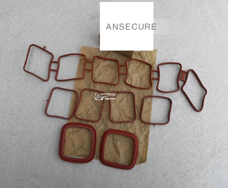 3 6 комплект уплотнений впускного коллектора двигателя для Audi Q7 VW Phaeton Touareg Passat B6 B7