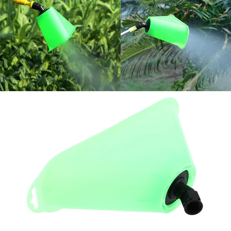 

1PCS Horn Shape Sprayer Power Sprayer Windproof Cover Fan-type Spray Nozzle Wind Shield Agricultural Garden Irrigation Supplies