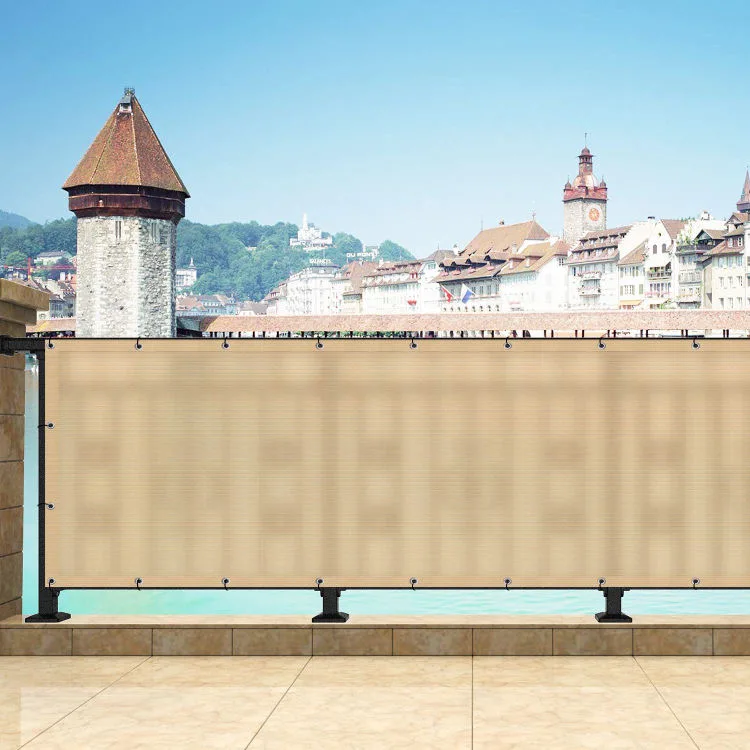 Зеленое ограждение ветрозащитный экран сверхпрочный задний двор забор для