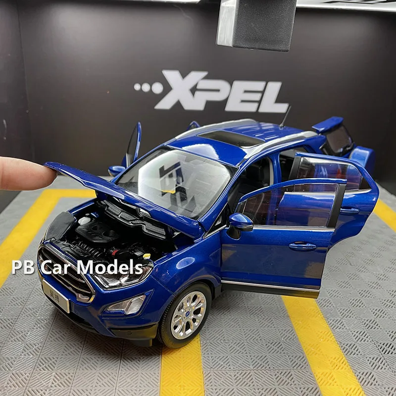 1: 18 оригинальная модель автомобиля Yibo ECOSPORT SUV из сплава + небольшой подарок