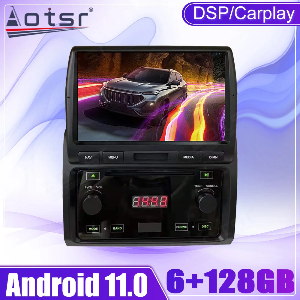 

Android Car Multimedia Tape Radio Recorder Player Stereo For Toyota Land Cruiser LC75 LC76 LC70 2005-2020 GPS Navi Head Unit Din